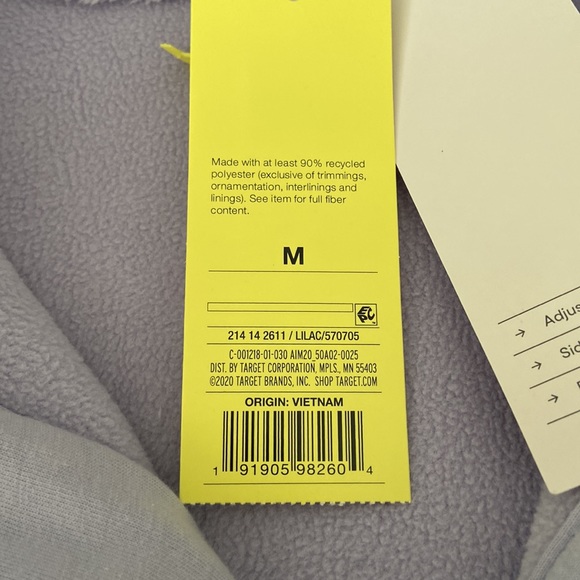 All in Motion Sherpa Lilac Color brand new with tag size M so soft and warm - Picture 13 of 15